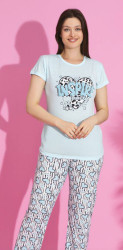 Піжама жіноча, бавовна, м. 301/130 (р: M, L, XL, XXL) №708457