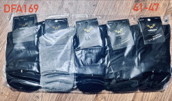 Чоловічі шкарпетки, бавовна, м.DFA169 (р. 41-47), мікс кольорів, в упаковці 10 пар №328455