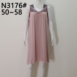 Нічна сорочка жіноча м.N3176 (р: 50-58) 3 кольора в упаковці 5 штук №754819