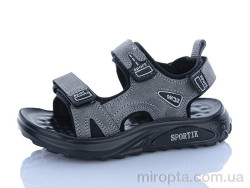 Сандалі ZY007 grey р: 27-32, в упаковці: 8 пар, купити тільки гуртом