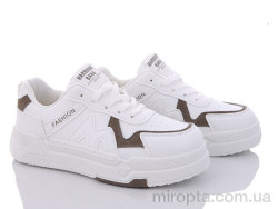 Кросівки 45-97 white-khaki р: 37-41, в упаковці: 8 пар, купити тільки гуртом