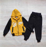 Спортивний костюм дитячий "2301" (р:S-XXL, 4 кол.) турецький трикотаж двохнитка (пен’є), в уп. 5 шт №150287 - 