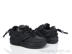 Кросівки 172-44 black р: 36-41, в упаковці: 8 пар, купити тільки гуртом