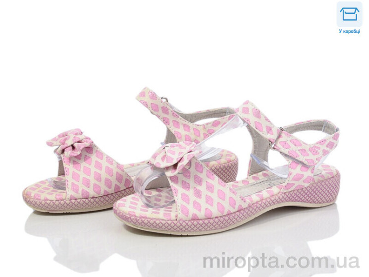 Босоніжки 8868-25 pink р: 30-37, в упаковці: 10 пар, купити тільки гуртом - 1002154