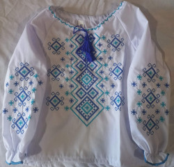 Вишиванка дитяча (Розмір: зріст 92-128 см) дівчинка №821731