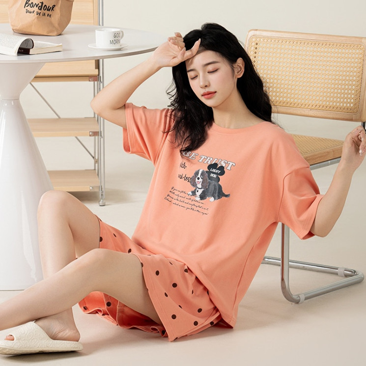 Піжама жіноча, котон, м.2439 (р. M-2XL), в упаковці 4 штуки №330590 - Chiny 2598