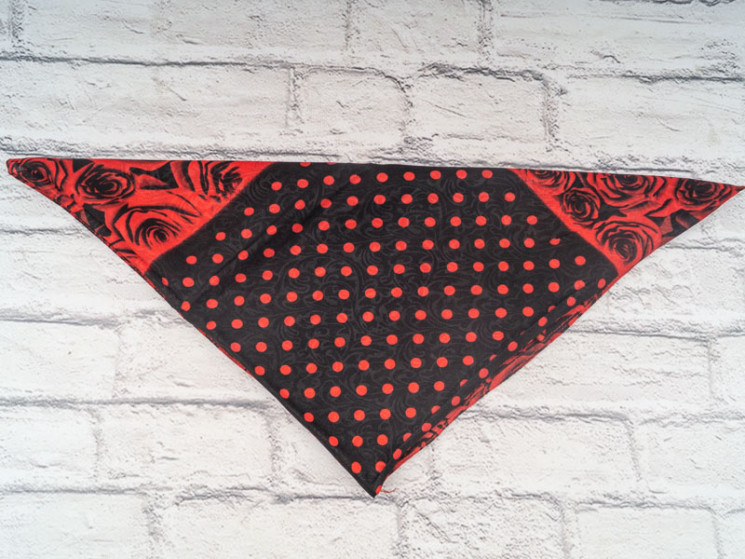 Хустка No Brand р 72*72 Жіноча P222 red - Shawls PO548 (vyh naMylku)