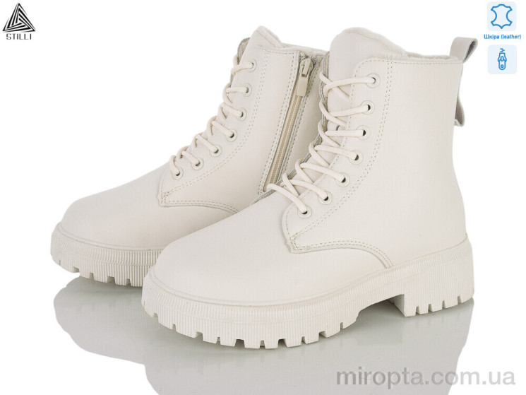 Черевики TM590-2 шкіра р: 36-41, в упаковці: 8 пар, купити тільки гуртом - 1210850