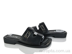 Шльопанці 3552 black р: 36-41, в упаковці: 8 пар, купити тільки гуртом