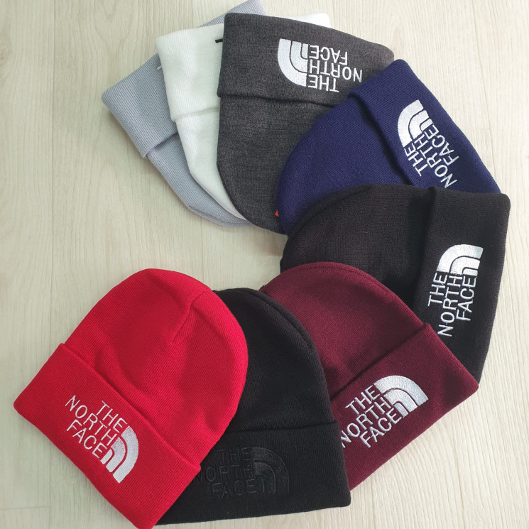 Шапка чоловіча The North Face, віскоза (р: 56-62) мікс кольорів, в упаковці 5 шт. №380081 - Ventil SE 939