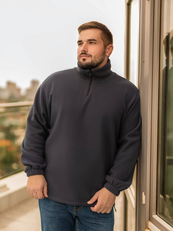 Толстовка чоловіча, двосторонній фліс м.7702 (р: L, XL, XXL) №817194 - 