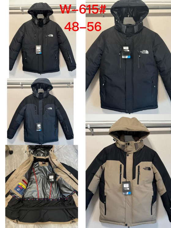 Куртка чоловіча зимова, плащівка, холофайбер, м.W-615 (Розмір: 48-56 ), 4 кольори, в упаковці 5 штук №336572 - 