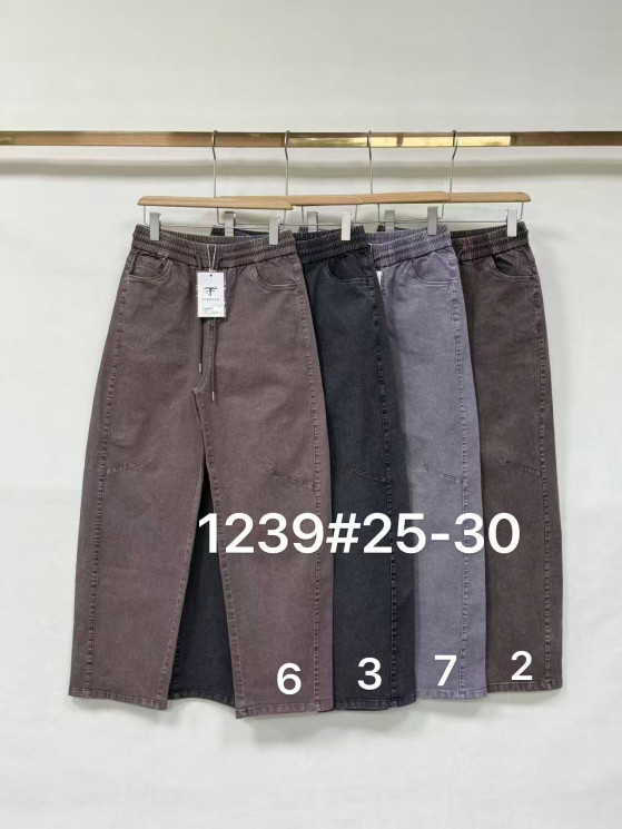 Джегінси жіночі "1239" (р: 25-30) 4 кольори, в упаковці 5 шт. №387247 - Kama
