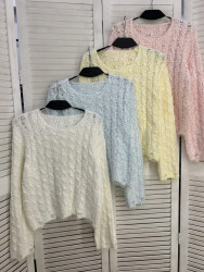 Кофта жіноча "1596" кашемір (р: one size) 4 кольори, в упаковці 4 шт. №389241