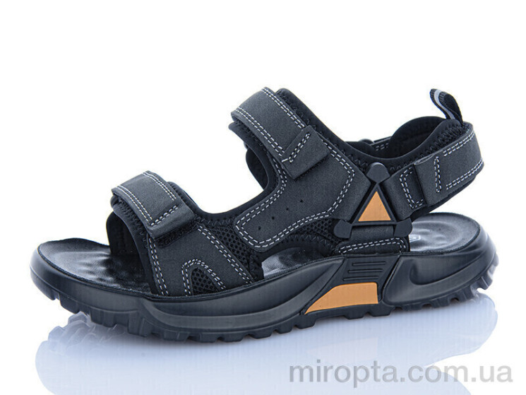 Сандалі ZY022 black р: 32-37, в упаковці: 8 пар, купити тільки гуртом - 1187488