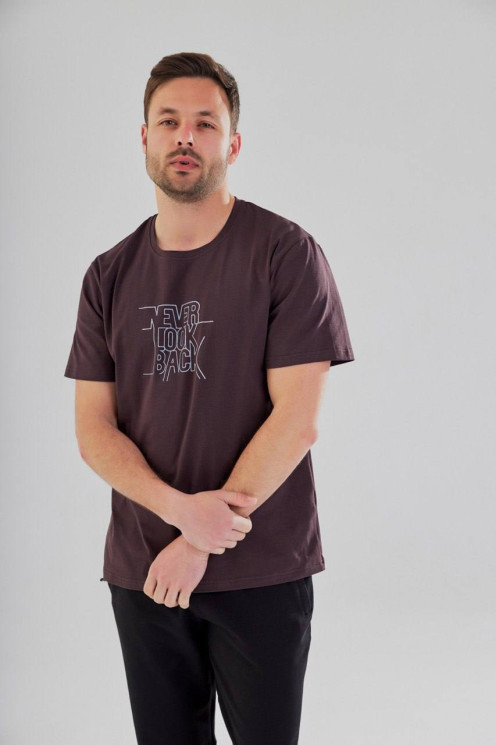 Футболка чоловіча, бавовна, м. 45.1 (р: M, L, XL, XXL) №711403 - Umon GOL1454 м. 45.1