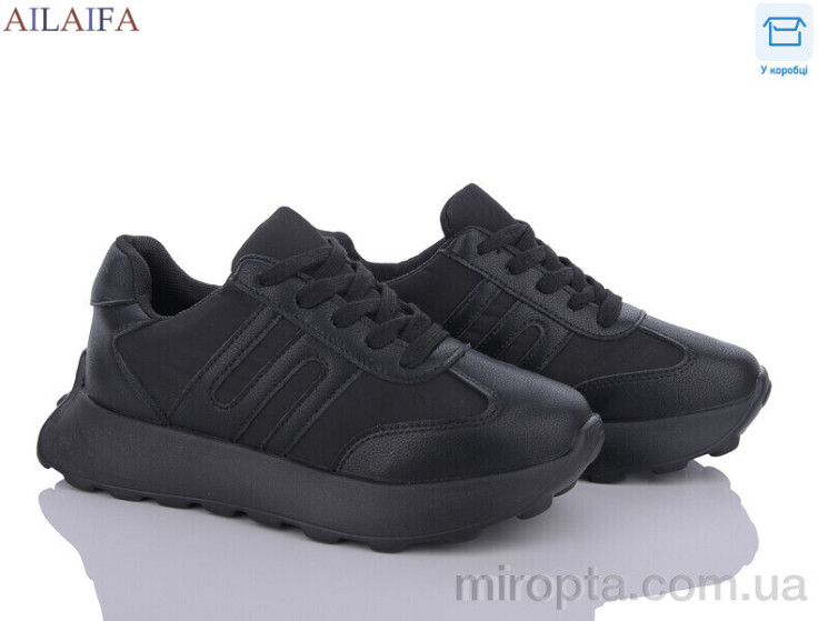 Кросівки 2391 black піна р: 36-41, в упаковці: 6 пар, купити тільки гуртом - 903711