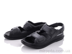 Босоніжки W413 black р: 36-41, в упаковці: 8 пар, купити тільки гуртом