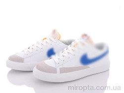 Кросівки 186-16 white-blue р: 40-45, в упаковці: 8 пар, купити тільки гуртом