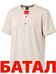 Футболка чоловіча "NB" комбінований (р: 2XL-6XL) в упаковці 5 шт. №384214