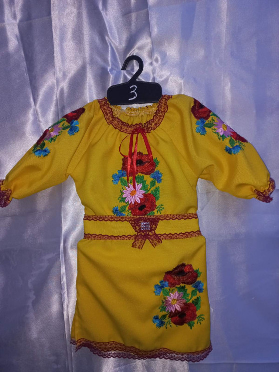 Сукня-Вишиванка дитяча 3-15 років дівчинка №820847 - UA SE1005