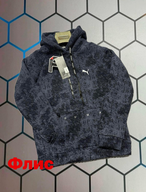 Худі чоловіче Puma на флісі "6149" (р: S-2XL) в упаковці 5 шт. №376847 - AlexClothes SER2276