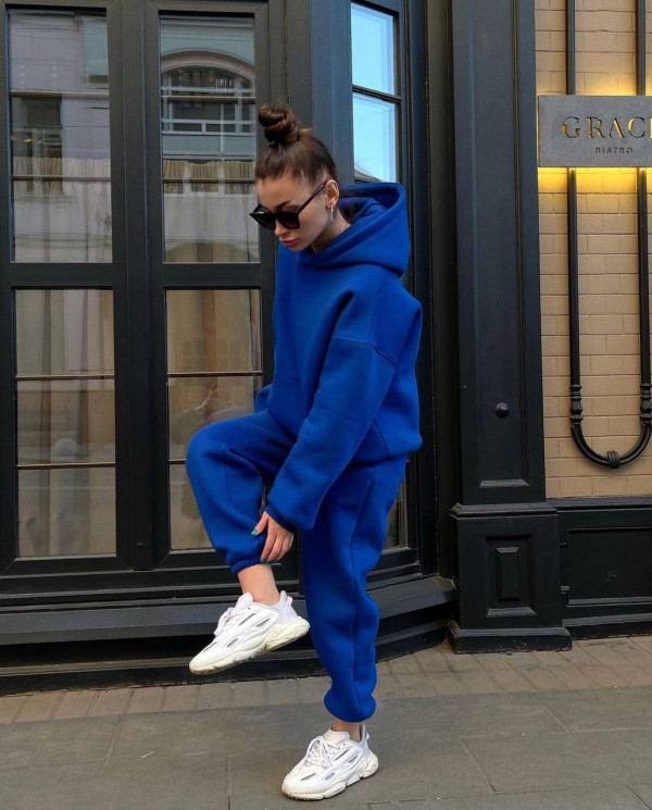 Костюм жіночий, трьохнитка на флісі, м. 1188 (р: 42-46, 48-52) №704915 - BestFashion RZ6220 м. 1188