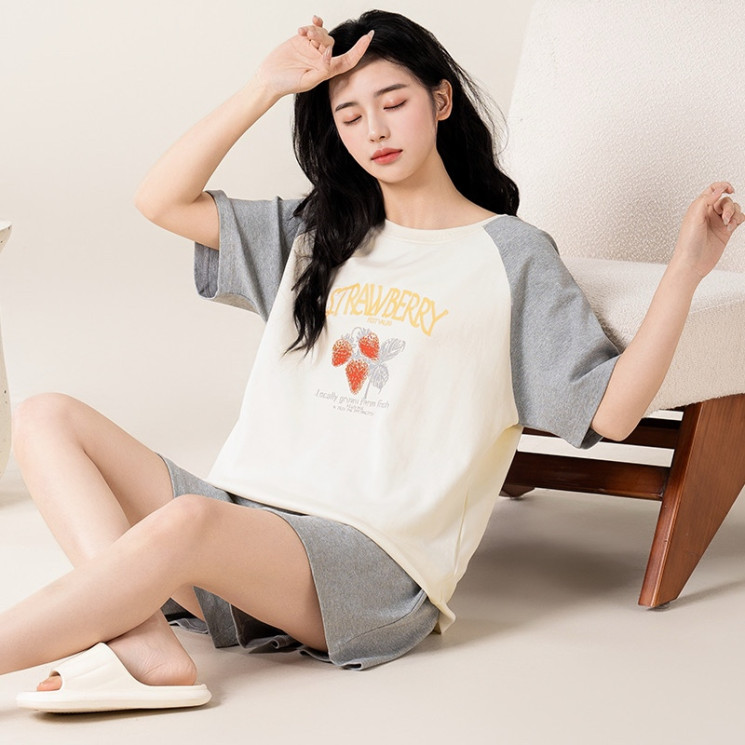 Піжама жіноча, котон, м.2430 (р. M-2XL), в упаковці 4 штуки №330591 - Chiny 2598