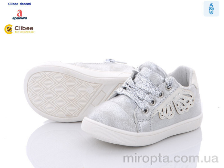 Кросівки G11-1 silver р: 20-25, в упаковці: 6 пар, купити тільки гуртом - 595719