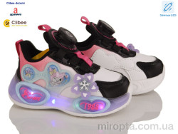 Кросівки EA368 black-peach LED р: 22-27, в упаковці: 6 пар, купити тільки гуртом