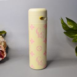 Стильний термос, м.16-160 (об'єм 160 ml), колір:бежевий/рожевий №323631