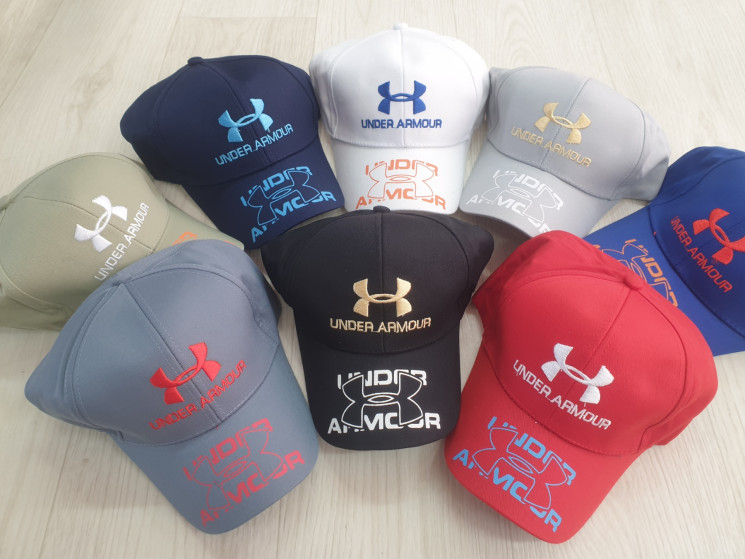 Бейсболка дитяча "Under Armour" котон (р: 52) мікс кольорів, в упаковці 5 шт. №382344 - Ventil SE 939
