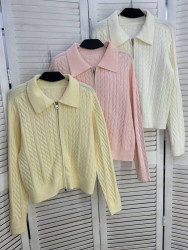Кофта жіноча "87525" кашемір (р: one size) 3 кольори, в упаковці 4 шт. №389242