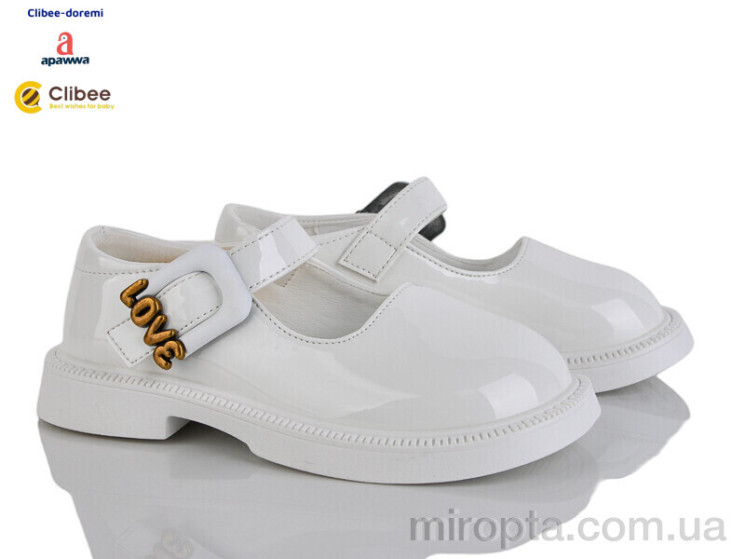 Туфлі DB633-2 white р: 27-32, в упаковці: 6 пар, купити тільки гуртом - 1124702