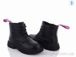Черевики Y90-0279B black-purple р: 32-37, в упаковці: 6 пар, купити тільки гуртом