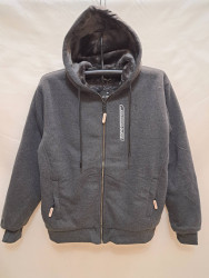 Кофта спортивна чоловіча, трикотаж, хутро, м. 2362 А (Розмір: М-3XL ), 2 кольори, в упаковці 5 штук №334956
