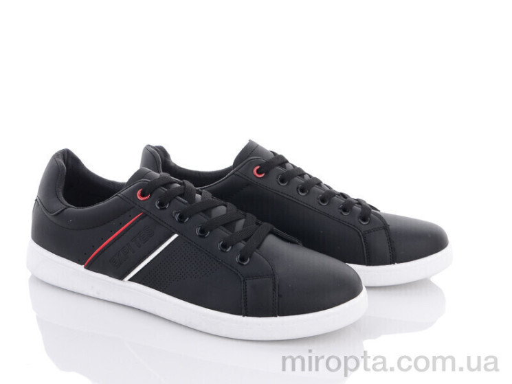 Кросівки 9-781 black р: 40-45, в упаковці: 8 пар, купити тільки гуртом - 827438
