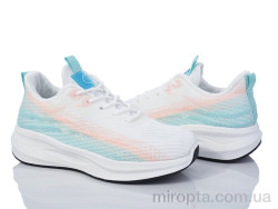Кросівки 176-33 white-blue р: 36-41, в упаковці: 8 пар, купити тільки гуртом