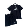 Костюм чоловічий Туреччина "Adidas" двохнитка (р: 46-54) 2 кольори, в упаковці 5 шт. №385680 - Flask