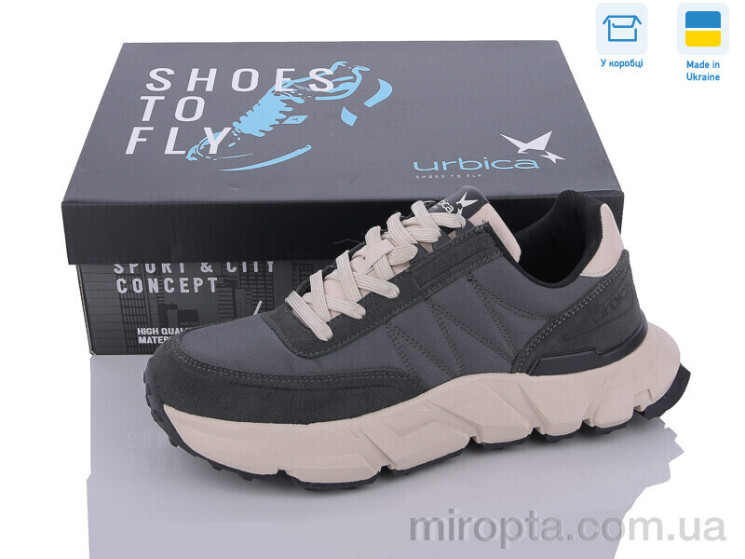 Кросівки WMB24001 grey р: 41-45, в упаковці: 8 пар, купити тільки гуртом - 905680