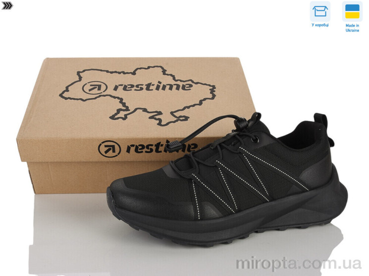 Кросівки AM026710 black р: 41-45, в упаковці: 8 пар, купити тільки гуртом - 1212237