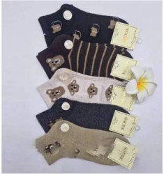 Жіночі шкарпетки короткі, бавовна (р. 37-41), мікс кольорів, в упаковці 10 пар №326317