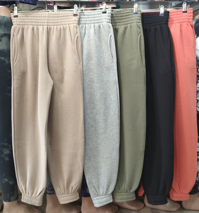 Спортивні штани жіночі "Mіtani" трьохнитка на флісі (р: S,M,L,XL) 5 кольорів, в упаковці 4 шт. №362572 - Milly SE1007,1006