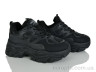 Кросівки Prime KT-M998 black р: 37-40, в упаковці: 8 пар, купити тільки гуртом - 1207249