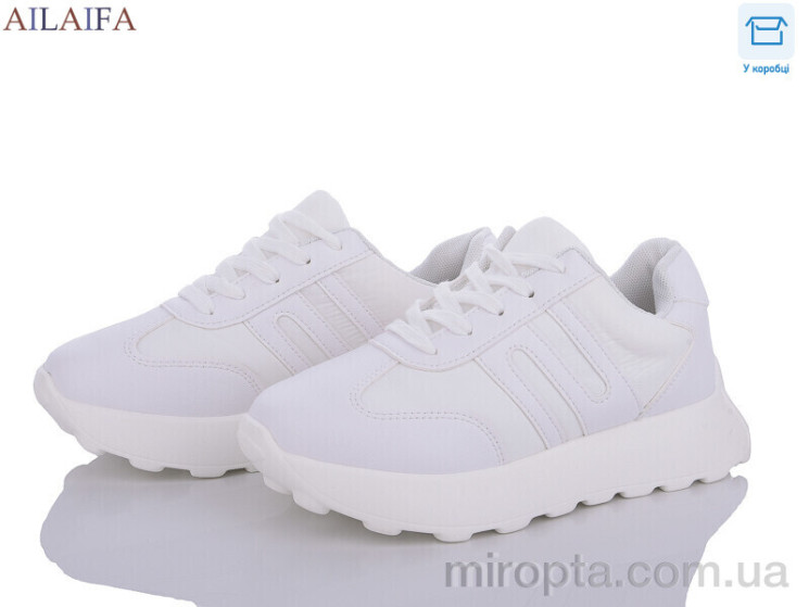 Кросівки 2391 white піна р: 36-41, в упаковці: 6 пар, купити тільки гуртом - 903713