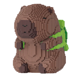 3D Конструктор Magic Blocks Капібара з рюкзаком м.58054 (висота 24 см)  №753990