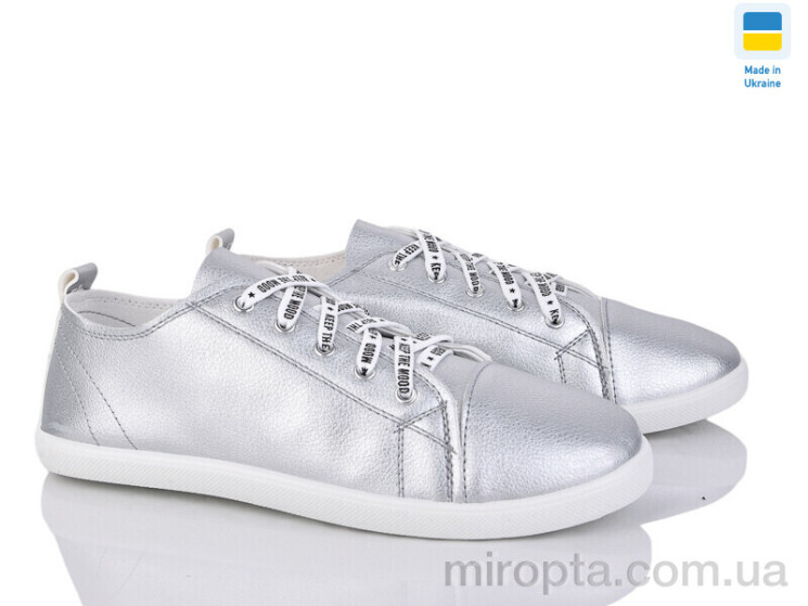 Кросівки Крок K36 silver р: 36-41, в упаковці: 12 пар, купити тільки гуртом - 1065602