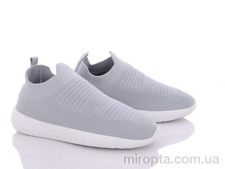 Кросівки 4-480 l.grey р: 36-41, в упаковці: 8 пар, купити тільки гуртом - 812012