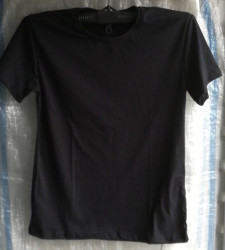 Футболка, р.S-2XL, котон, 1 колір (темно синій), в упаковці 5 штук №809254