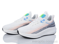 Кросівки 176-33 white-grey р: 36-41, в упаковці: 8 пар, купити тільки гуртом